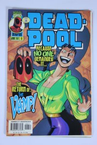 Deadpool #6 (1997) Deadpool NM