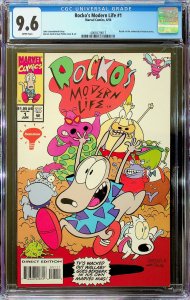 Rocko's Modern Life #1 (1994) - CGC 9.6 Cert#4008129017