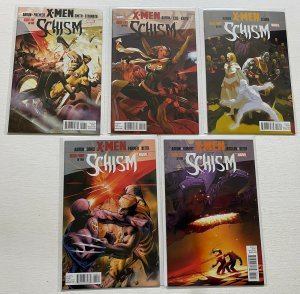 X-Men Schism set:#1-5 6.0 FN (2011)