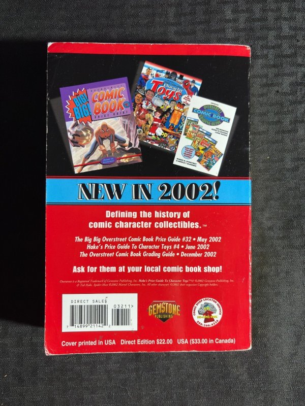 2002/03 OVERSTREET Comic Book Price Guide VG+ 4.5 Robert M Overstreet Paperback
