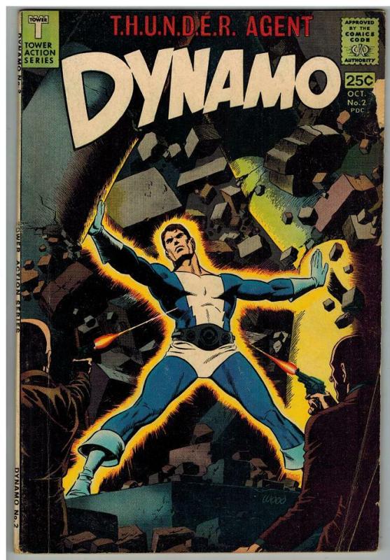 DYNAMO 2 G-VG WOOD Oct. 1966 COMICS BOOK