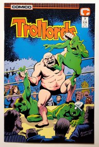 Trollords (Vol. 2) #3 (March 1989, Comico) 9.0 VF/NM