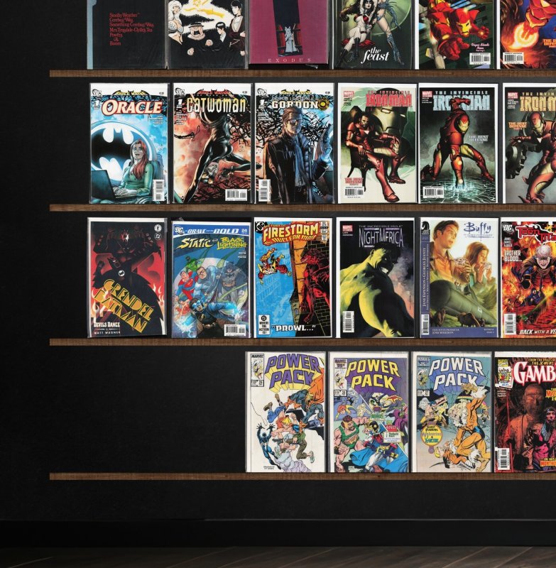 Huge Lot 150+ Comics with Power Pack, Atari Force, Southern Knights & More!