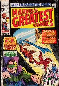 Marvel's Greatest Comics #23 (1969) Fantastic Four