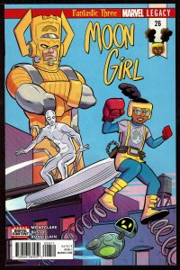 Moon Girl & Devil Dinosaur #26  (Feb 2018, Marvel)  9.2 NM-