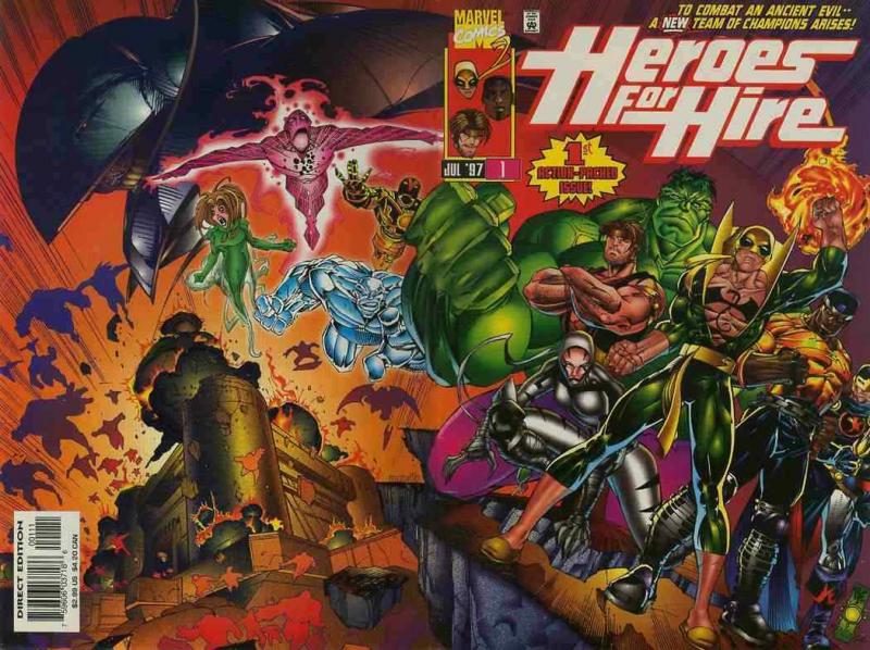 HEROES FOR HIRE (1997 MARVEL) #1 NM- AGSQCA