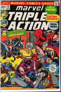 Marvel Triple Action #10 (1973) The Avengers