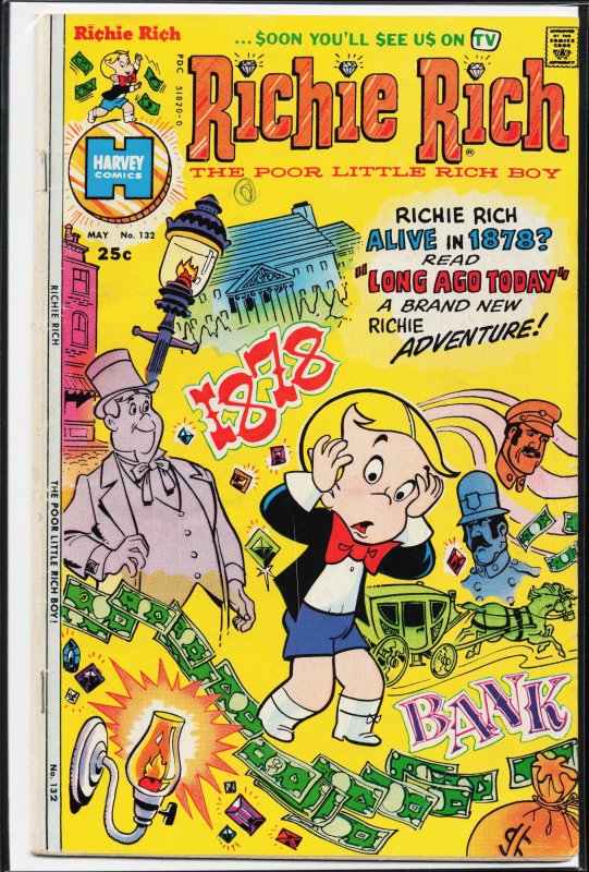 Richie Rich #132 (1975) Richie Rich