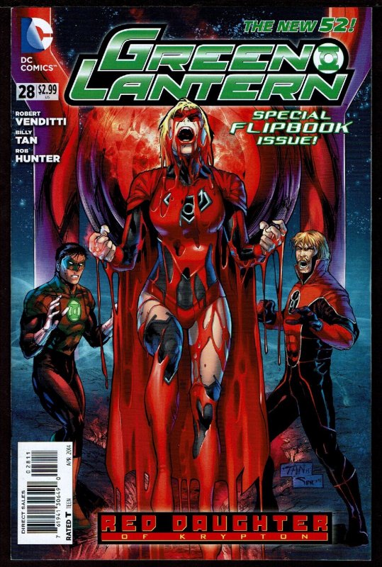 Green Lantern Red Lanterns #28 Flipbook (2014) 9.0 VF-NM