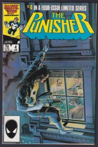 Punisher #4 (1986) Marvel Comics Copper-age Limited Series NM