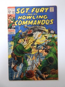 Sgt. Fury #63  (1969) VG/FN condition