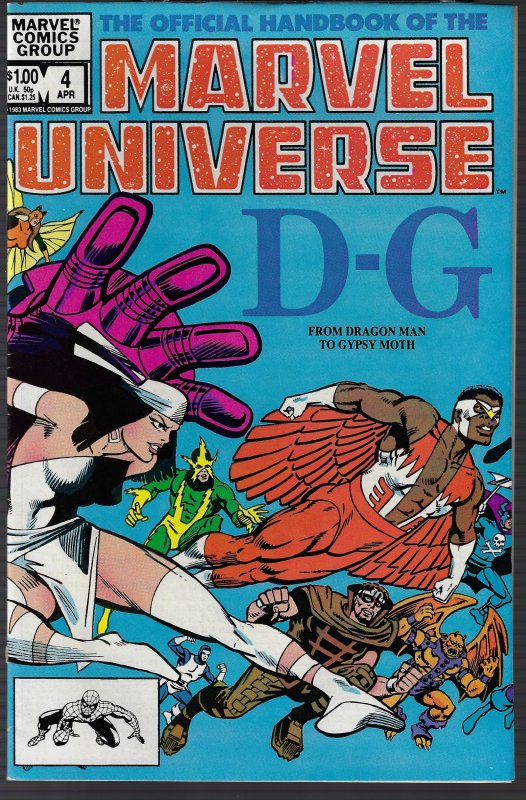 Marvel Universe #4 (Marvel, 1983) NM