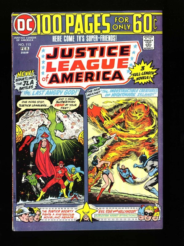 Justice League Of America #115 NM- 9.2