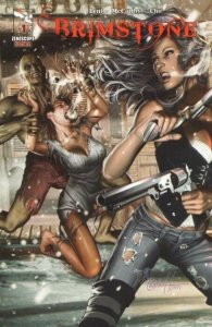 BRIMSTONE #1 GREG HORN COVER ZENESCOPE NM.