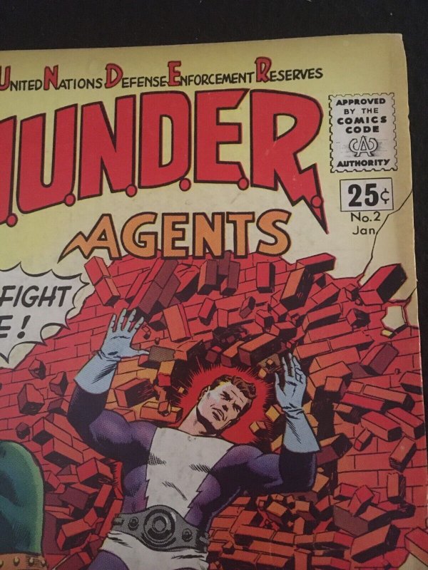 T.H.U.N.D.E.R. AGENTS #2 VG Condition