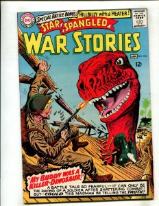 STAR SPANGLED WAR STORES #124 (6.0) T-REX!! 1966