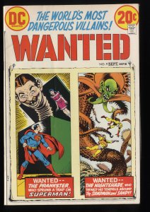 Wanted (1972) #9 FN- 5.5
