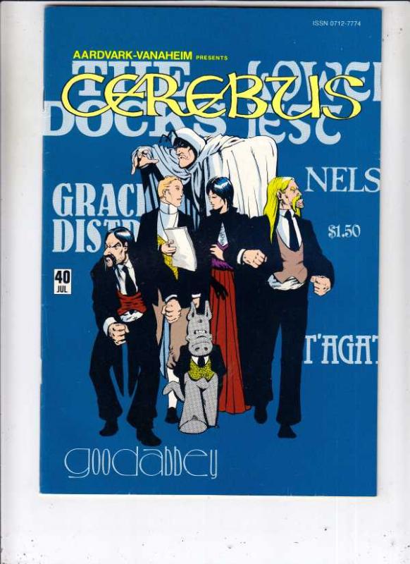 Cerebus #40 (Jul-82) NM- High-Grade Cerebus the Aardvark