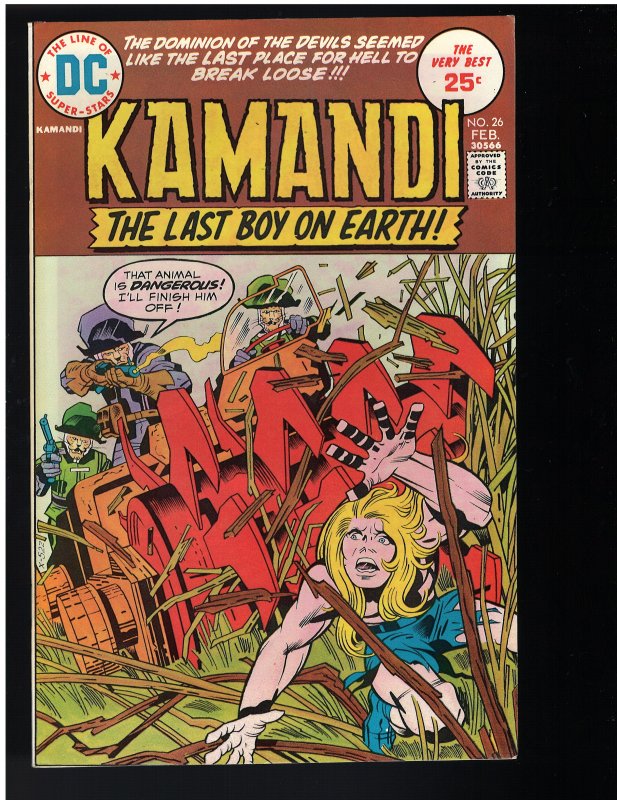 Kamandi, The Last Boy on Earth #26 (1975)