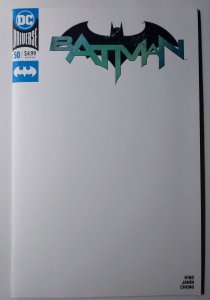 Batman #50 (2018) Blank Variant, White Sheet over Cover attached