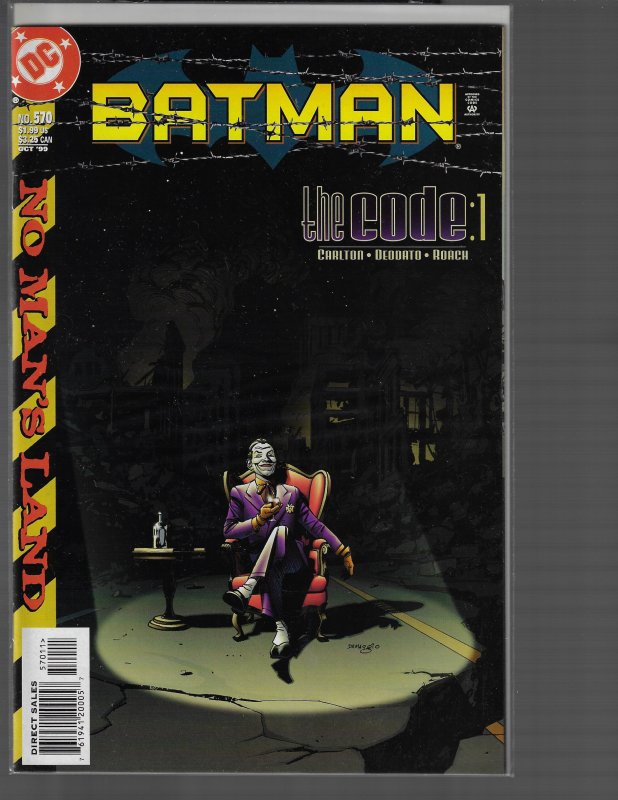 Batman #570 (DC, 1998) NM - KEY 2nd Harley Quinn