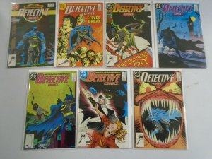 Detective Comics lot 21 different from #568-600 8.0 VF (1986-89 1st Series)