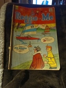 Reggie and Me Archie Series March #47 1966 Bronze Age Cheeky Cover Good Girl Art