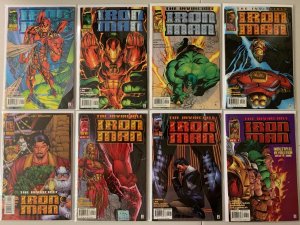 Iron Man 2nd series set #1-13 + variants 15 diff avg 6.0 (1996-97)