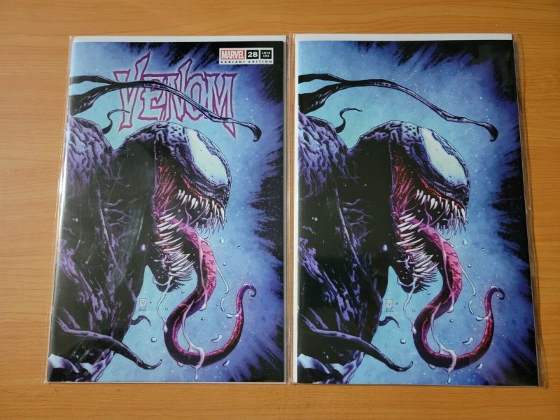 Venom #28 (LGY#193) VALERIO GIANGIORDANO Variant Set Virgin + Trade ~ NM ~ 2020