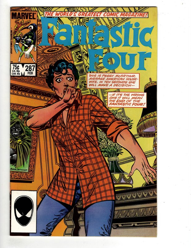 Fantastic Four #287 (1986) J604