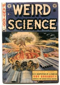 Weird Science #18 1953- Bradbury- EC COMICS- Wood Cover G