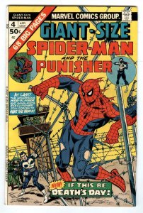 Giant Size Spider-man and the Punisher #4 -1975 - 3rd appearance of the Punisher 
