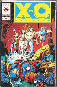 X-O Manowar #4 (1992) the Harbinger kids [Key Issue]