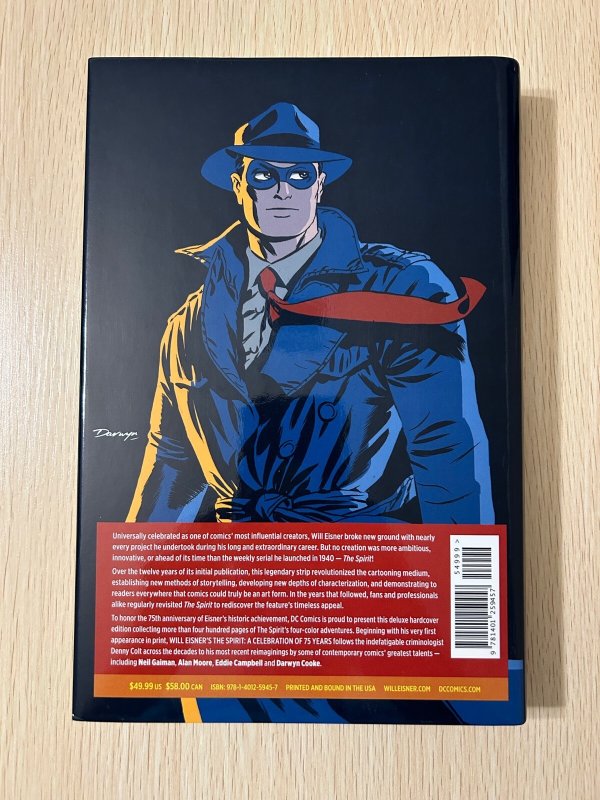 Will Eisner's The Spirit A Celebration of 75 Years HC DC Comics 2015