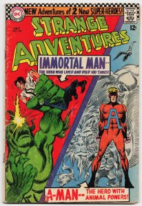 Strange Adventures #190 (1966) Immortal Man
