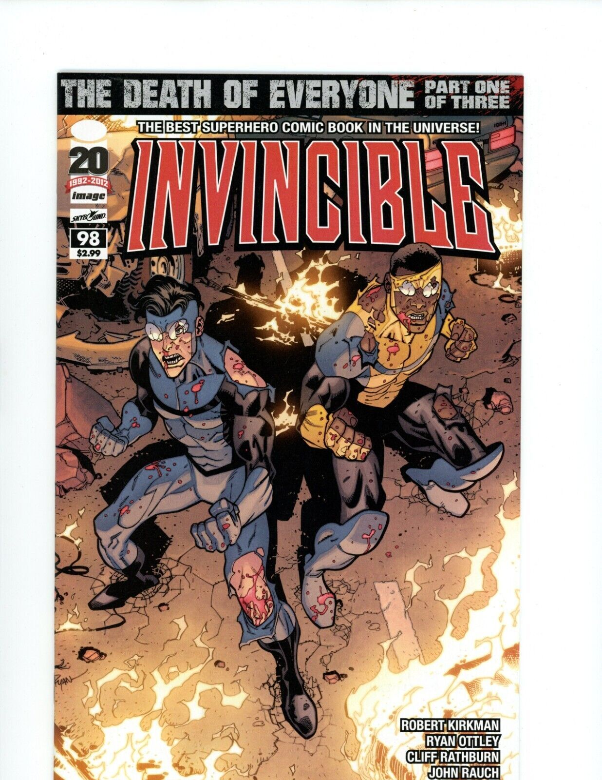 Invincible #82 - Ryan Ottley Cover & ART (8.5) 2011 Comic Books