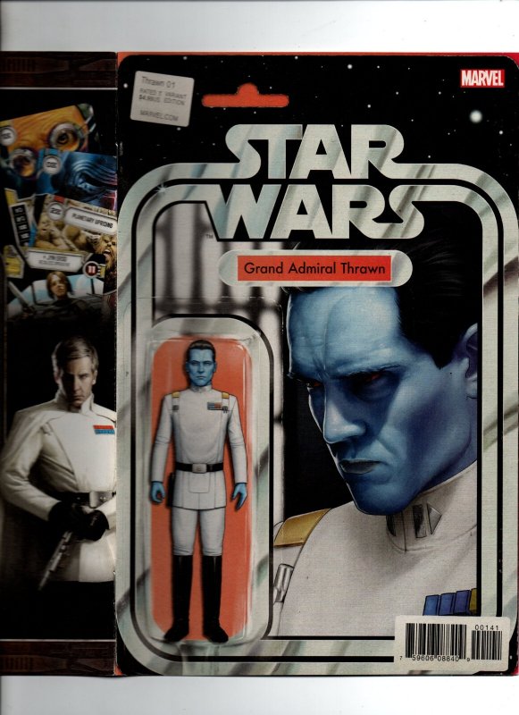 Star Wars Thrawn #1 - Action Figure Variant Cover - Marvel - 2018 - NM