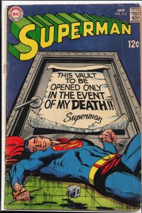 Superman #213 (1969) Superman