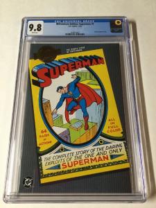 Millennium Edition Superman 1 Cgc 9.8 White Pages