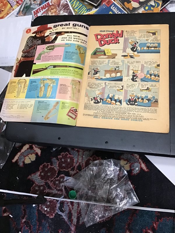 Walt Disney's Comics & Stories #217 (1958) Gladstone Gander Opera barks ...