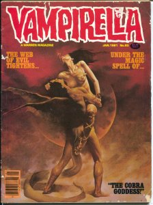 Vampirella #93 1981-Warren-Horror-Web of Evil-Pantha-Cobra Goddess-G