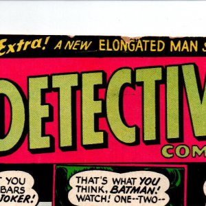 Detective Comics #332 - Batman - Robin - Joker cover - 1966 - VG