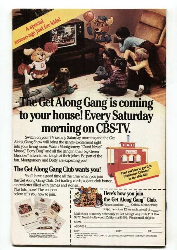 HEATHCLIFF #1 1985 Marvel / Star first issue NEWSSTAND