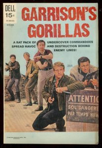 GARISON'S GORILLA #5 1969-DELL COMICS-TV PHOTO COVER FN