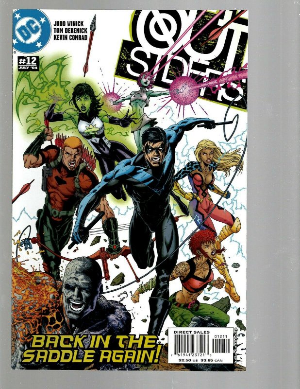 12 DC Comics Outsiders # 1 2 3 4 5 7 9 10 11 12 13 15 J438