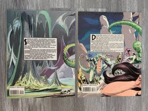 1993 JOE KUBERT'S TOR Heavy Hitters #2 & 3 FVF/VF- Epic Comics LOT of 2