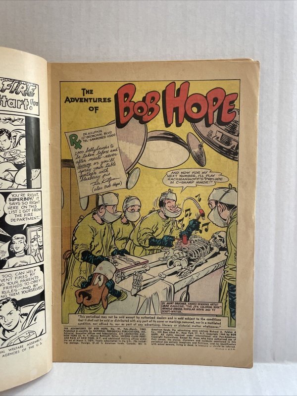 Adventures of Bob Hope #91 1965  DC Comics