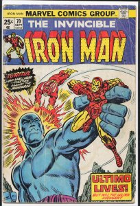 Iron Man #70 (1974) Iron Man