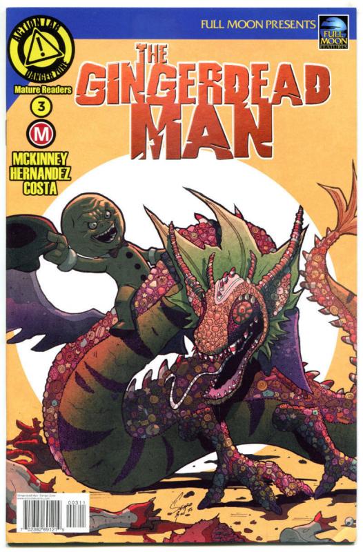 GINGERDEAD MAN #1 2 3, NM-, Horror, 2016, 1st, Full Moon, more in store, 1-3 set