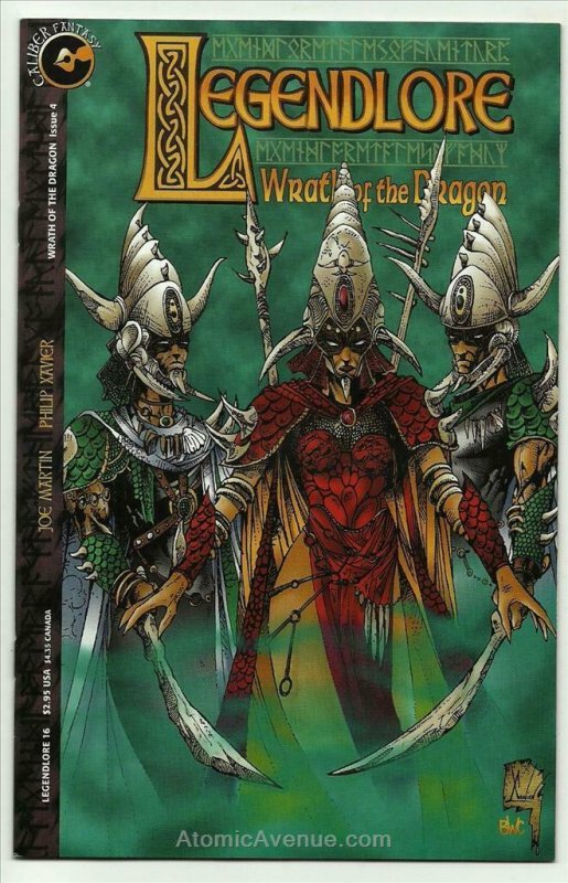 LegendLore: Wrath of the Dragon #4 VF/NM; Caliber | save on shipping - details i